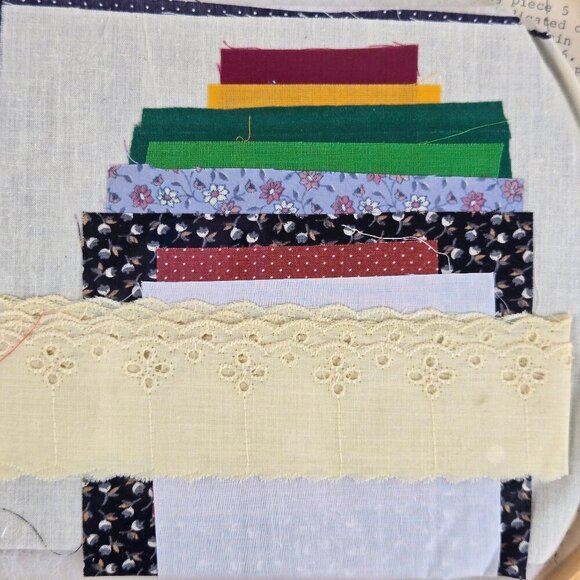 Designs For the Needle Applique Calic-O's Kit #2206 Winter Scene Vintage 1982 - Picture 9 of 11